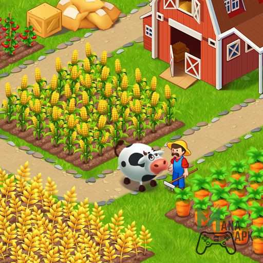 Logo Farm City: Farming & Building MOD APK