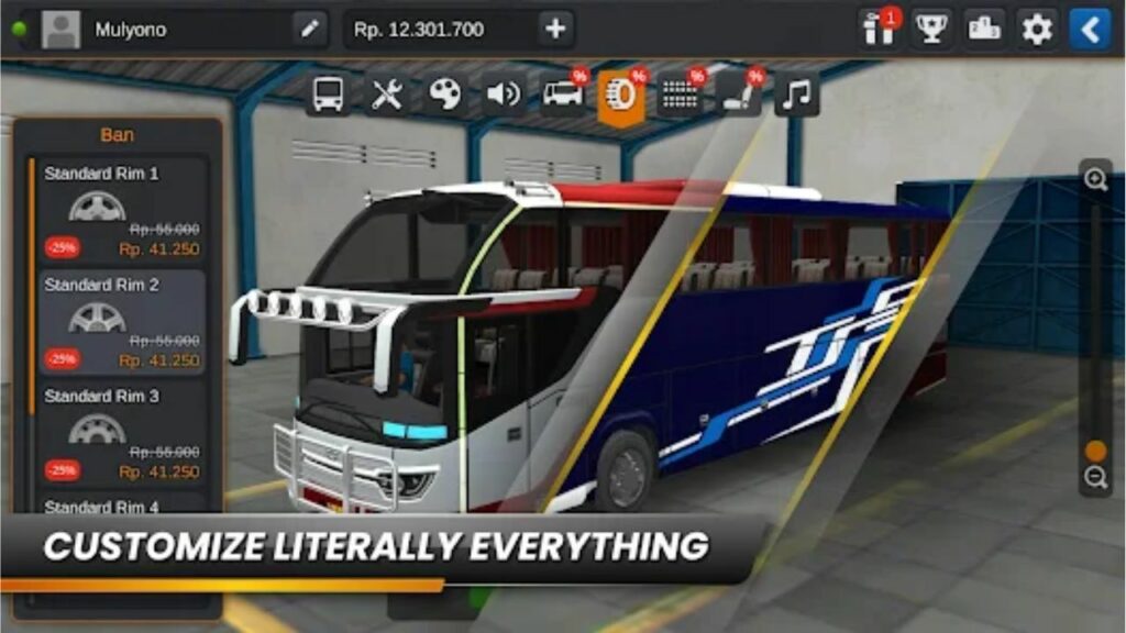 MOD Features of Bus Simulator Indonesia Mod Apk v4.2