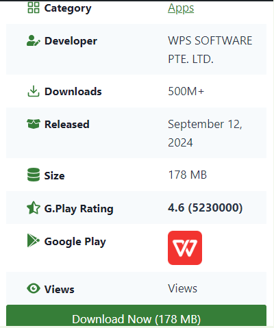 Download WPS Office Mod APK