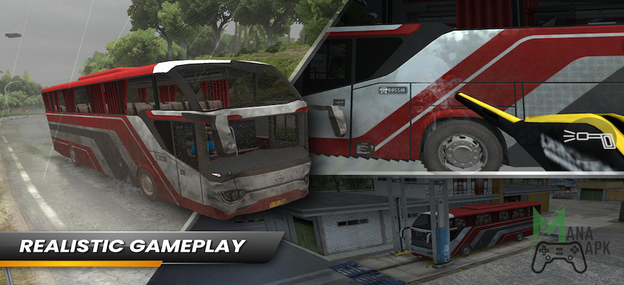 Bus Simulator Indonesia Mod Apk Realistic Gameplay