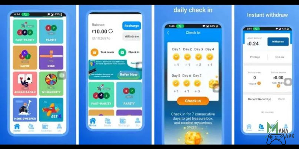 Enjoy and earn on Fastwin hack APK