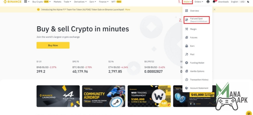 Binance Apk - How to Buy and Sell