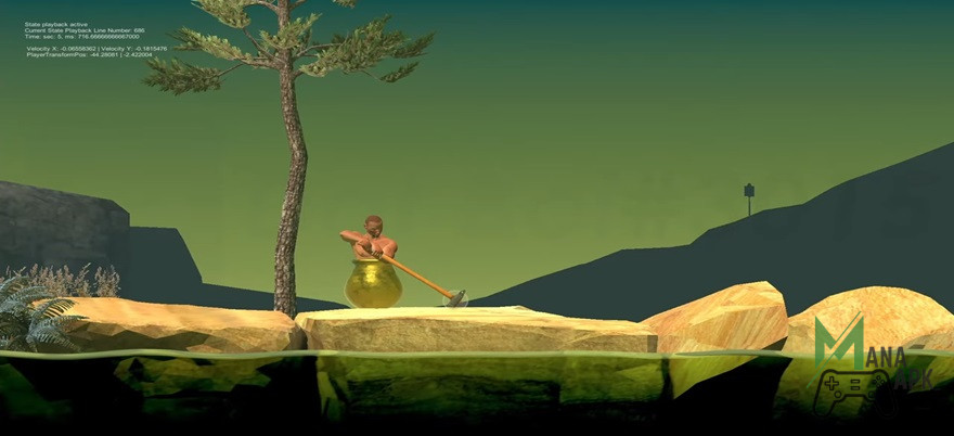 Golden pot in getting over it apk