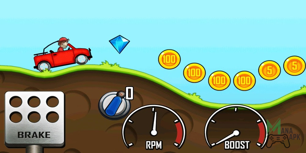 Hill Climb Racing APK Mod Countryside Stage